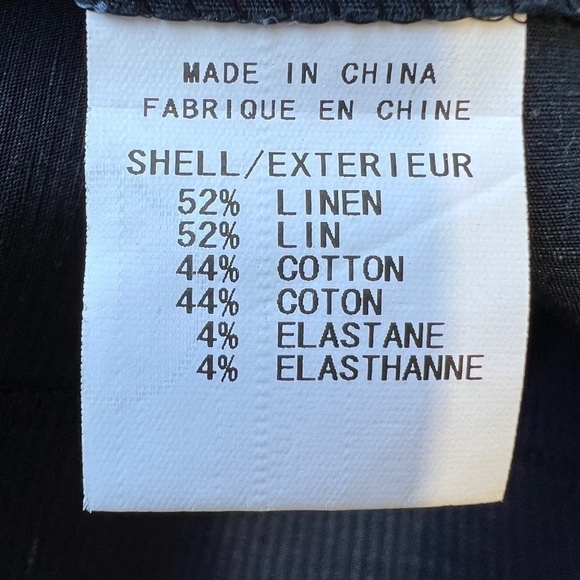 Theory Thais pencil skirt with subtle navy stripes - Picture 10 of 11